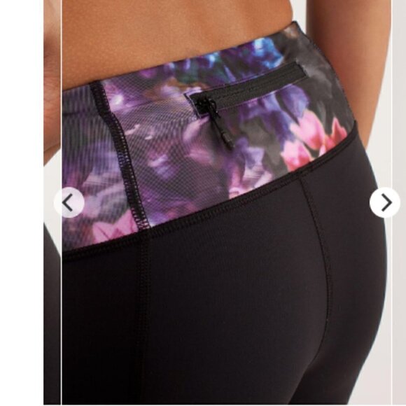 Lululemon Run For Your Life Crop Leggings Pants - Picture 2 of 13